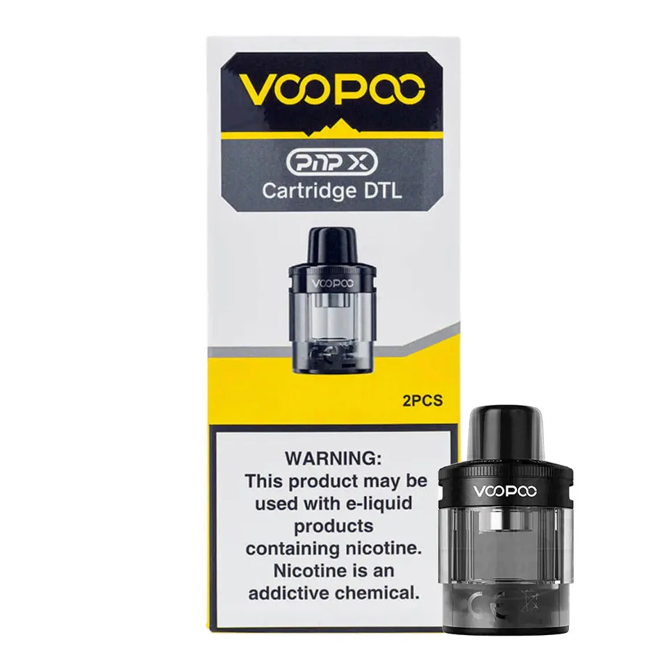 Voopoo PnP-X Ersatzpods MTL 2ml Schwarz 2er Pack
