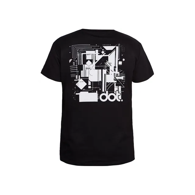 DotMod Dot. Abstract T-Shirt Baumwoll Shirt