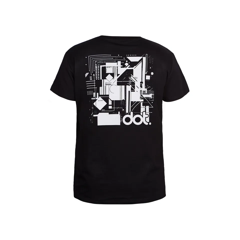 DotMod Dot. Abstract T-Shirt Baumwoll Shirt