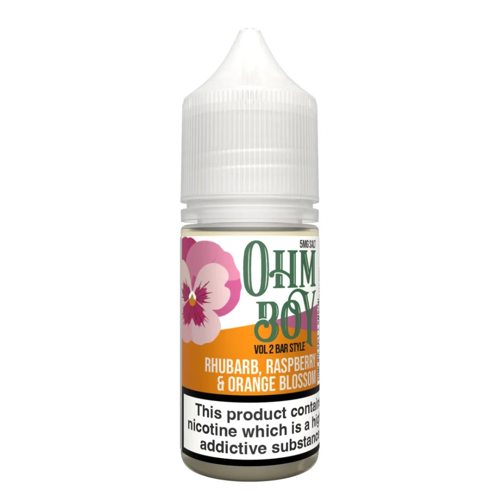 Ohm Boy Volume II Rhubarb Raspberry Orange 10mg 10ml