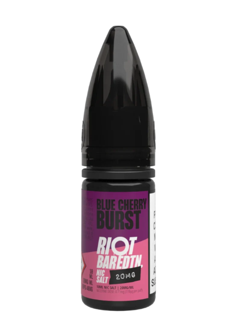 Riot Squad BAR EDTN Blue Cherry Burst Liquid 10ml 10mg Kirsche