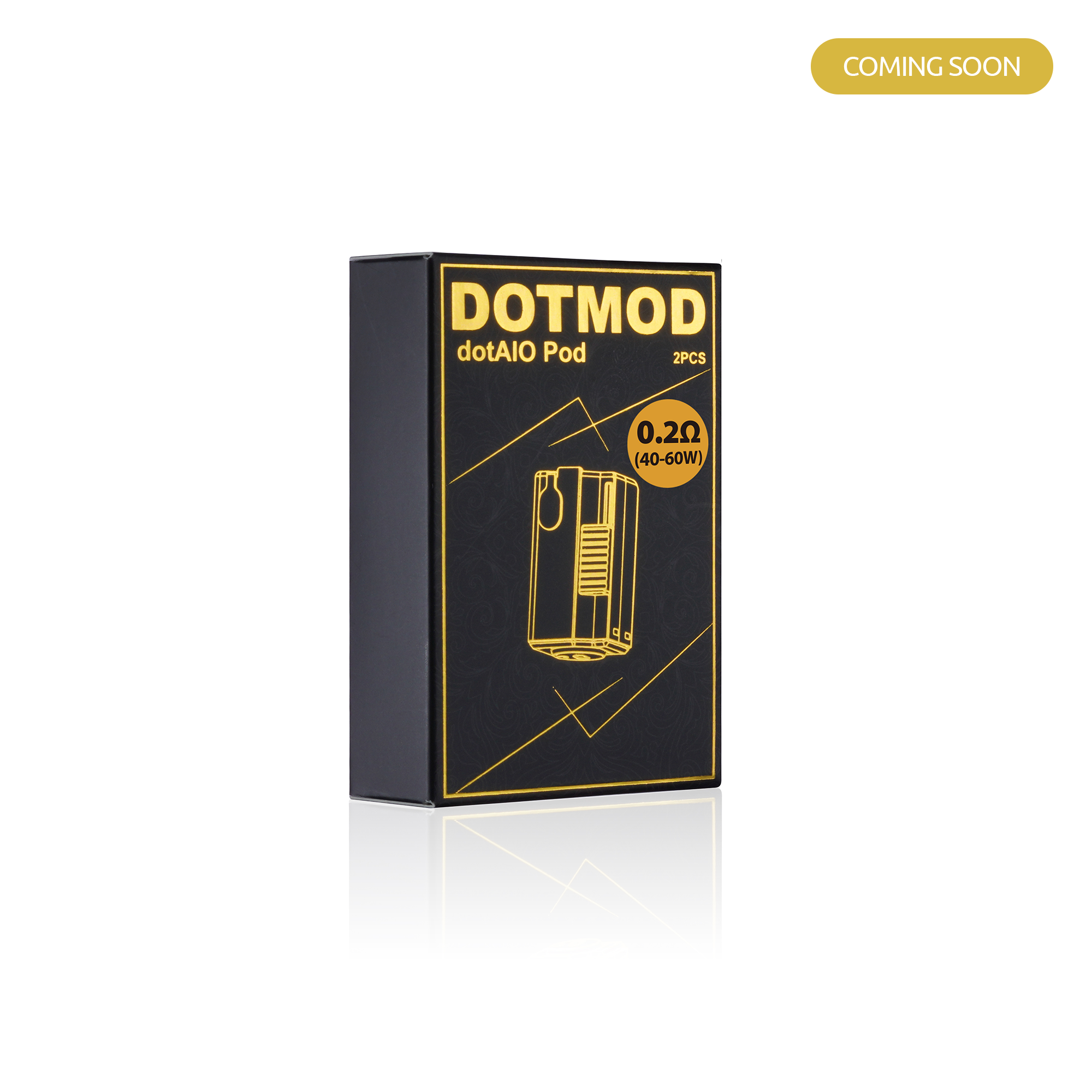 DotMod dotAIO Replacement Pods Pod 0,6 Ohm 4,0 ml 2 Stück