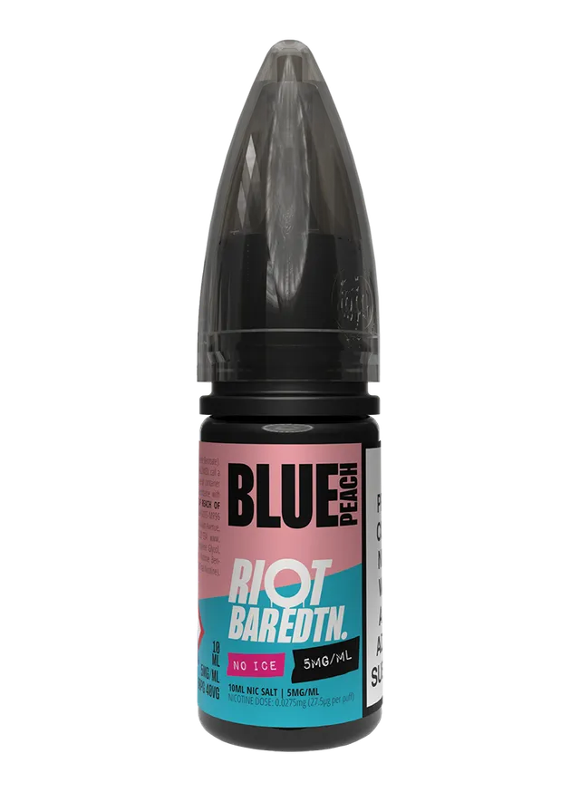Riot Squad BAR EDTN No Ice Blue Peach Nikotinsalz Liquid 10ml 10mg