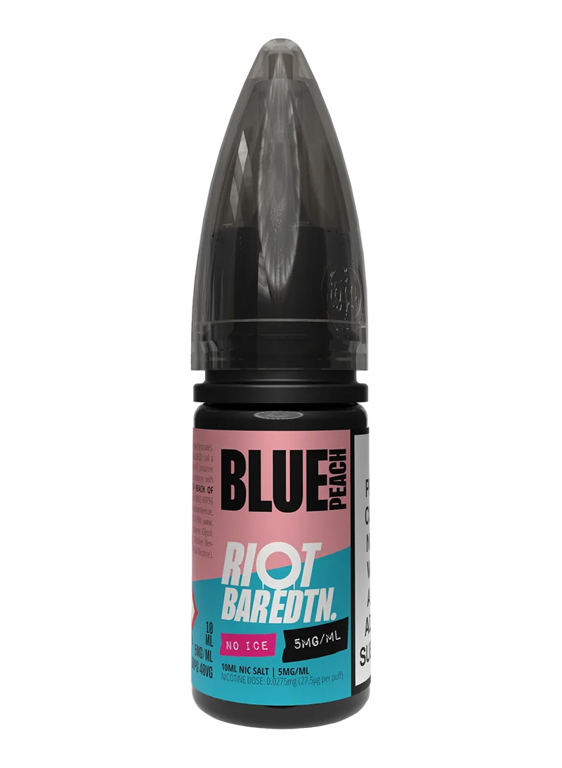 Riot Squad BAR EDTN No Ice Blue Peach Nikotinsalz Liquid 10ml 10mg