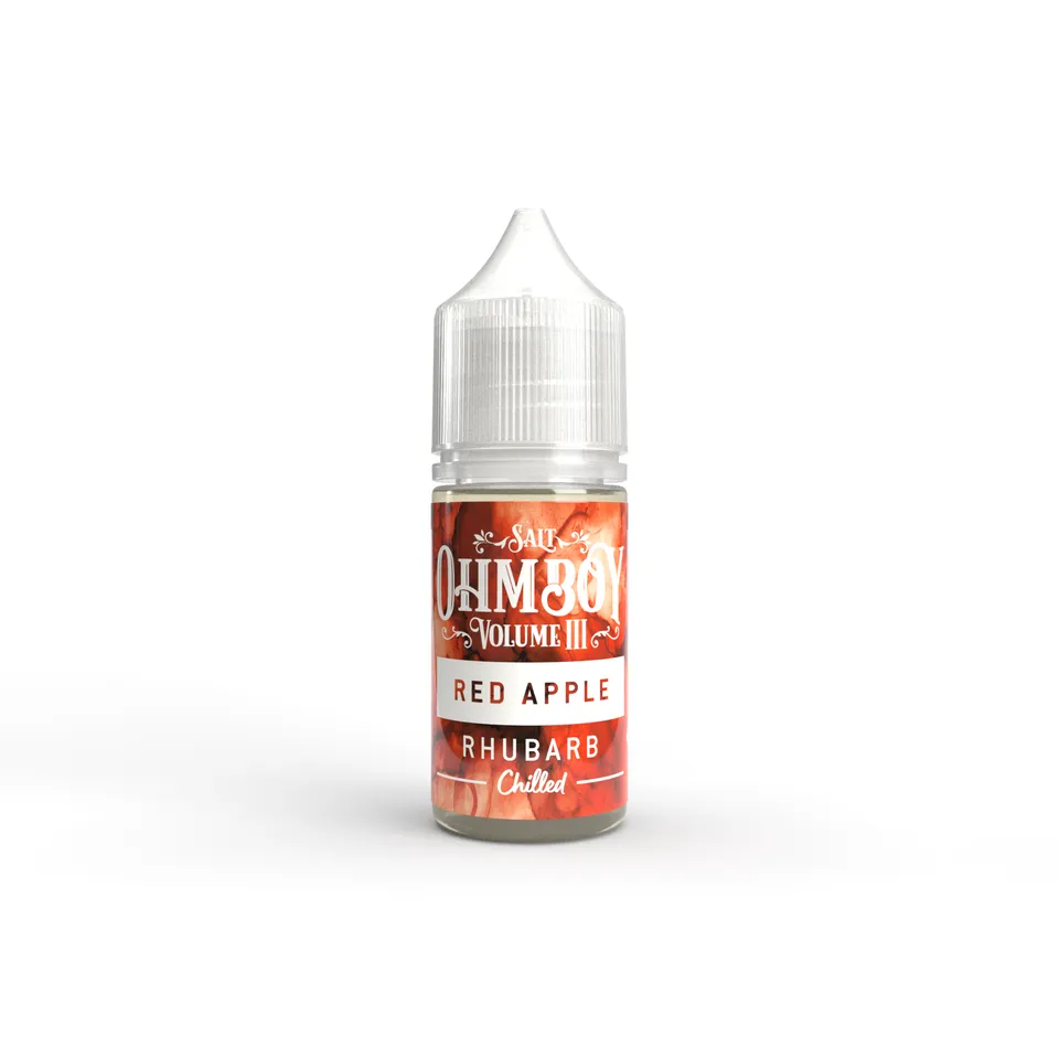 Ohm Boy Volume III Red Apple Nic Salt 10ml 10mg