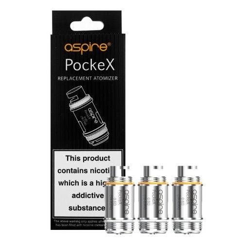 Aspire PockeX Verdampferköpfe 0,6 Ohm 5 Stück MTL