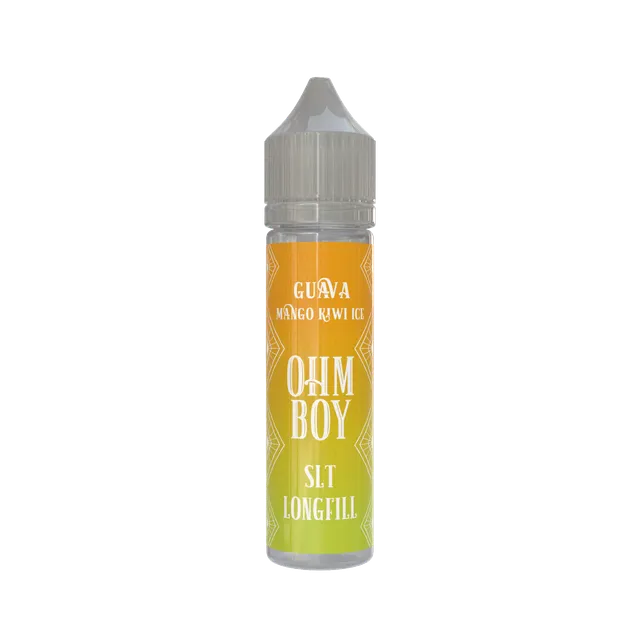 Ohm Boy SLT Guava Mango Kiwi Ice Longfill 60ml Tropical 0mg