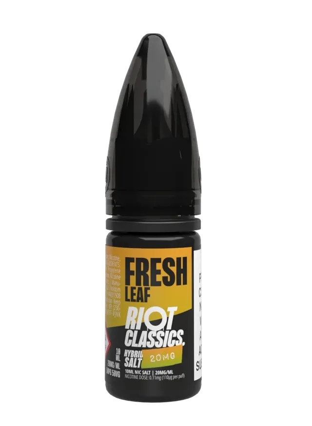 Riot Squad Classics Salt Fresh Leaf Liquid 10ml Tabak