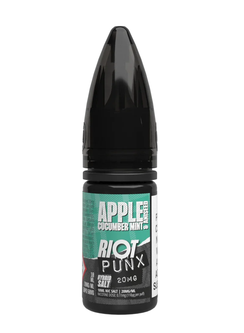Riot Squad Punx Apple Cucumber Mint E-Liquid 10ml 10mg Anis