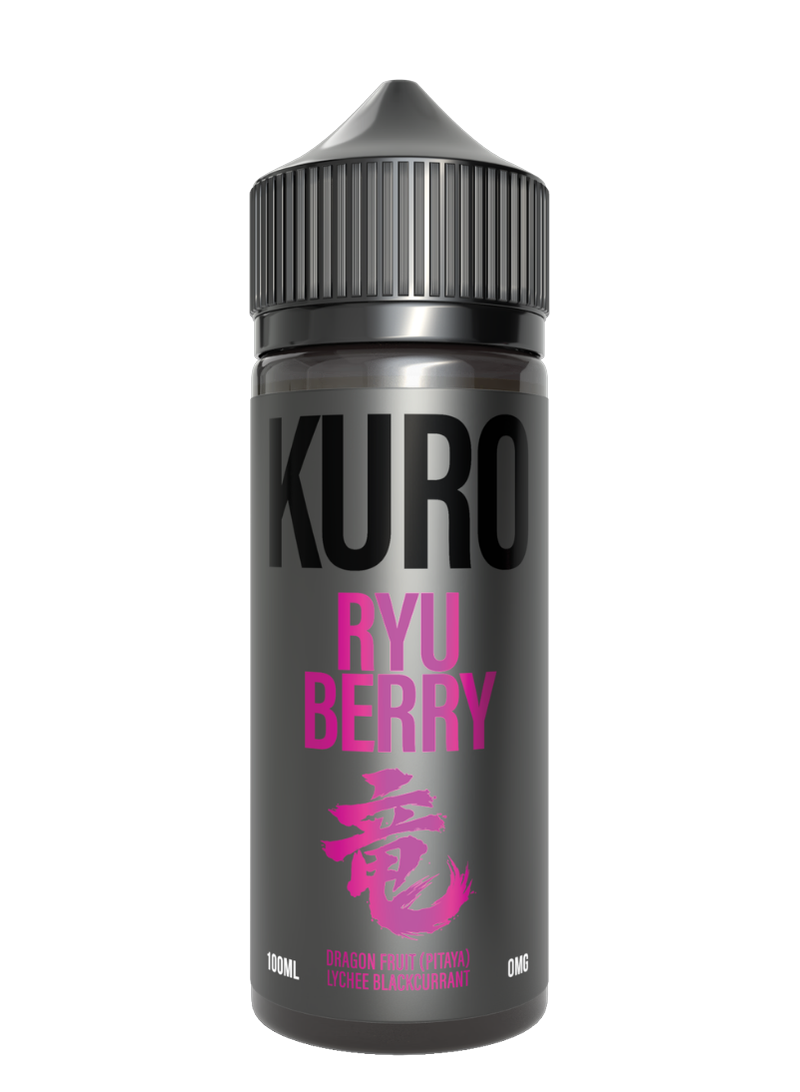 Riot Squad Kuro Ryu Berry E-Liquid 0mg Beeren-Mix