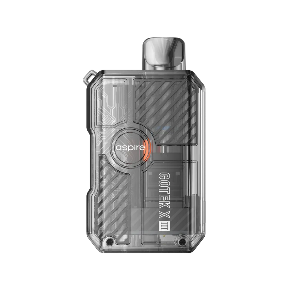 Aspire GoteK X3 Pod Kit E-Zigarette 1200mAh Schwarz