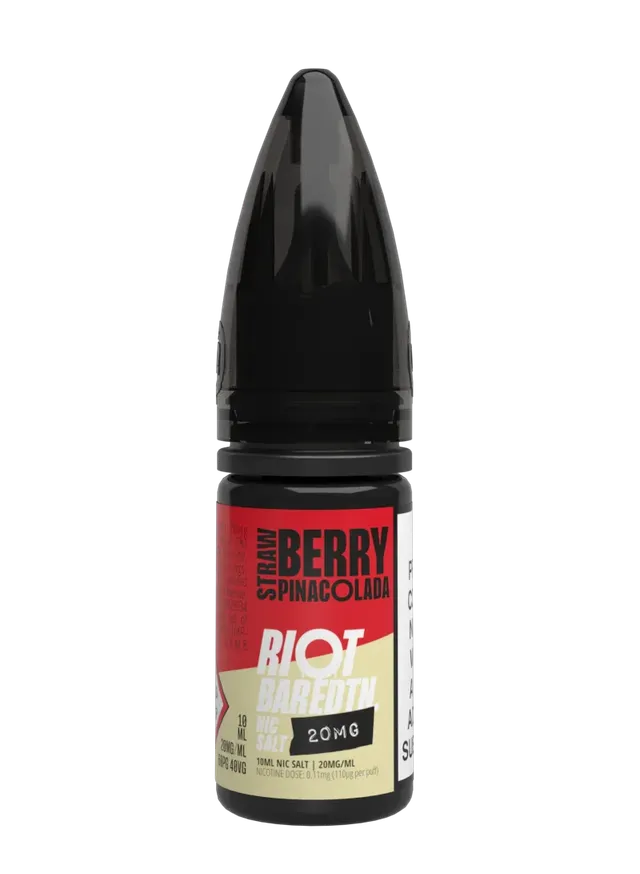 Riot Squad BAR EDTN Strawberry Pinacolada Liquid 10ml 10mg Erdbeere