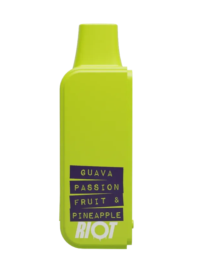Riot Squad Connex Guava Passionfruit Pineapple Pod 600 Puffs 20mg
