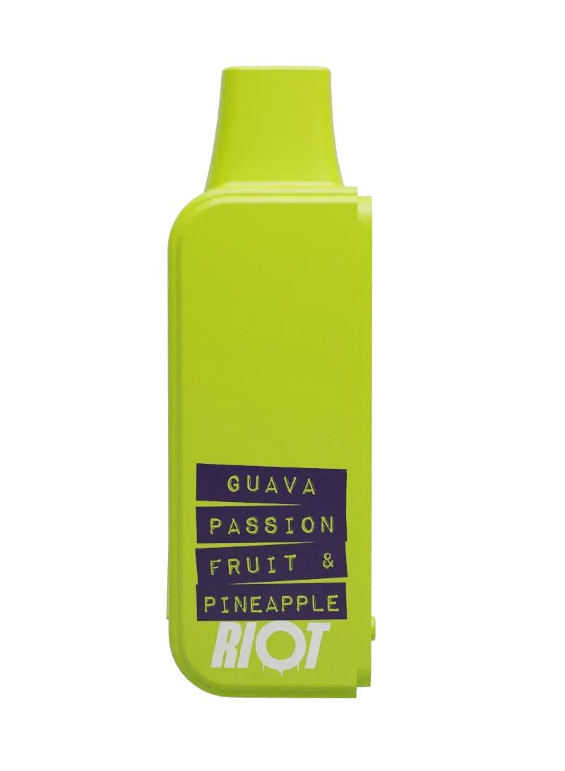 Riot Squad Connex Guava Passionfruit Pineapple Pod 600 Puffs 20mg