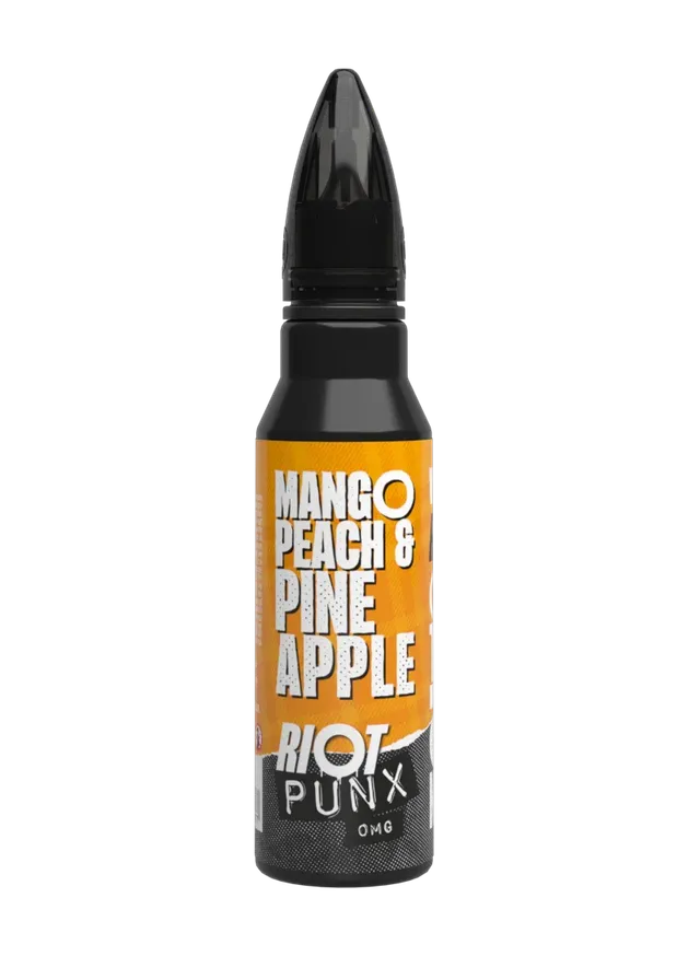 Riot Squad Punx Mango Peach Pineapple Shortfill 50ml 0mg