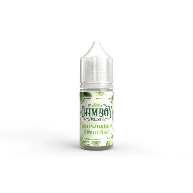 Ohm Boy Volume II Sweetwater Grape White Peach Liquid 10mg 10ml
