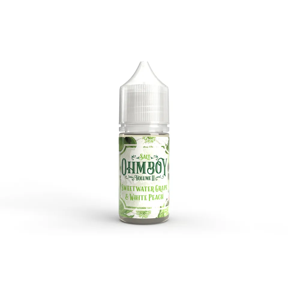 Ohm Boy Volume II Sweetwater Grape White Peach Liquid 10mg 10ml