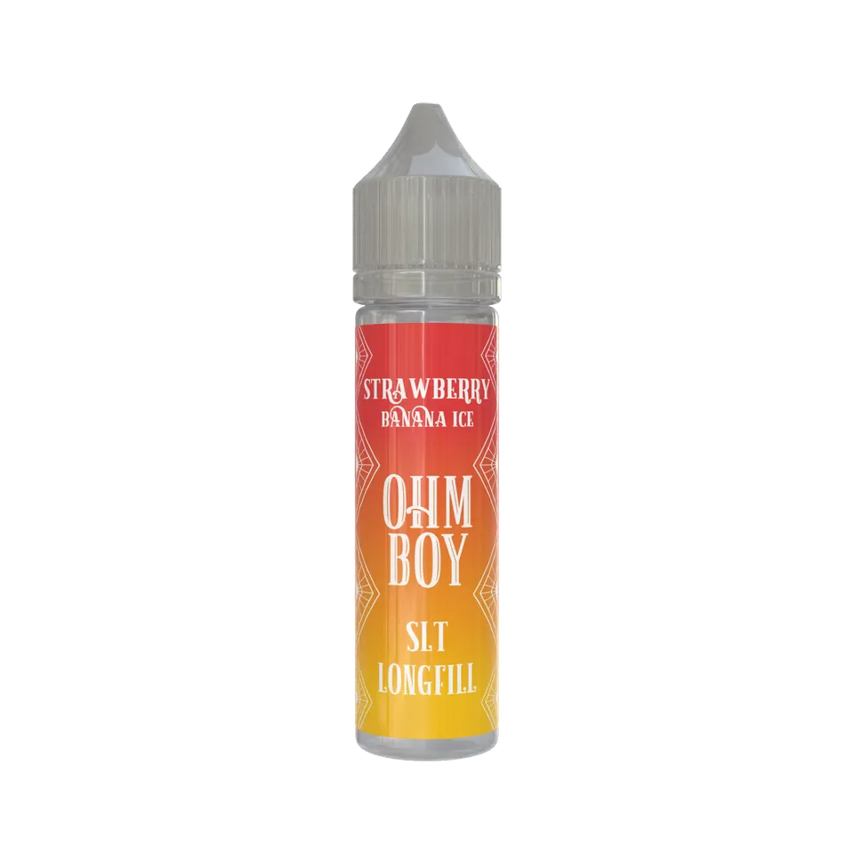 Ohm Boy SLT Strawberry Banana Ice Longfill 60ml