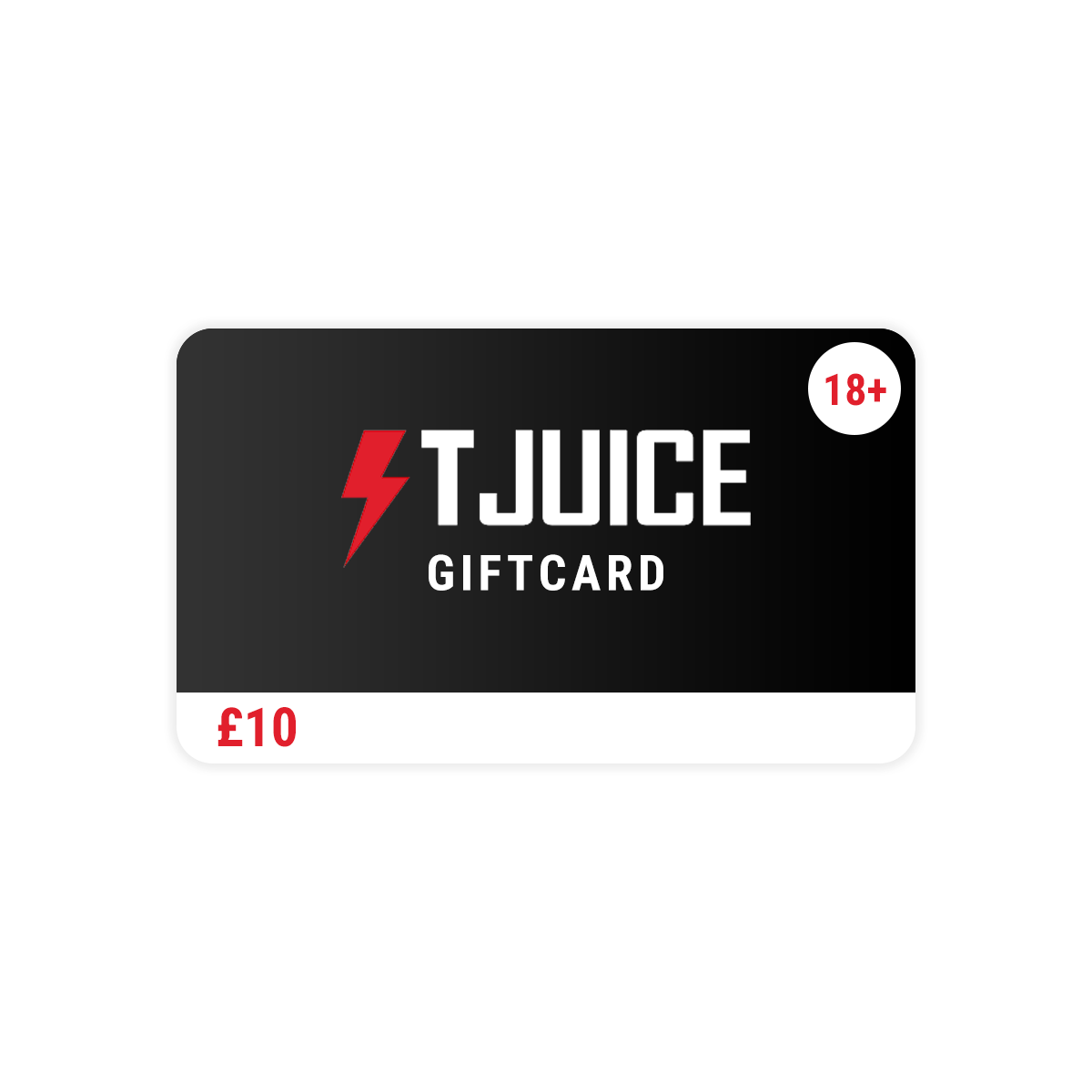 T-Juice Gift Card Geschenkkarte Gutschein 10 EUR Auswahl