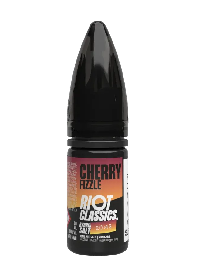 Riot Squad Classics Salt Cherry Fizzle Hybrid Nikotinsalz Liquid 10ml