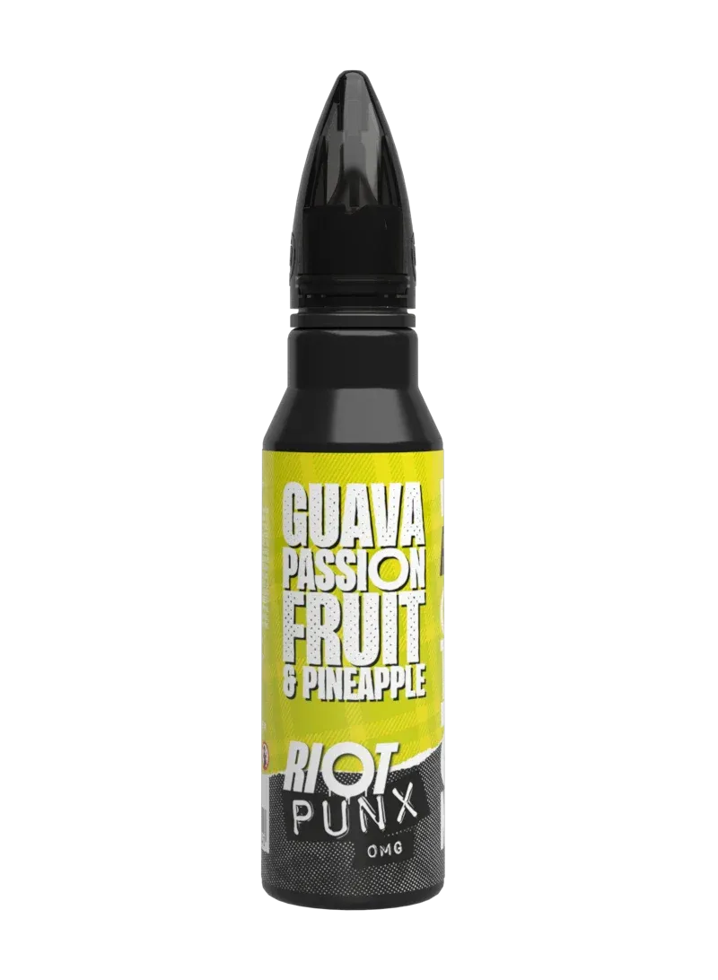 Riot Squad Punx Guava Passionfruit Pineapple Shortfill 50ml