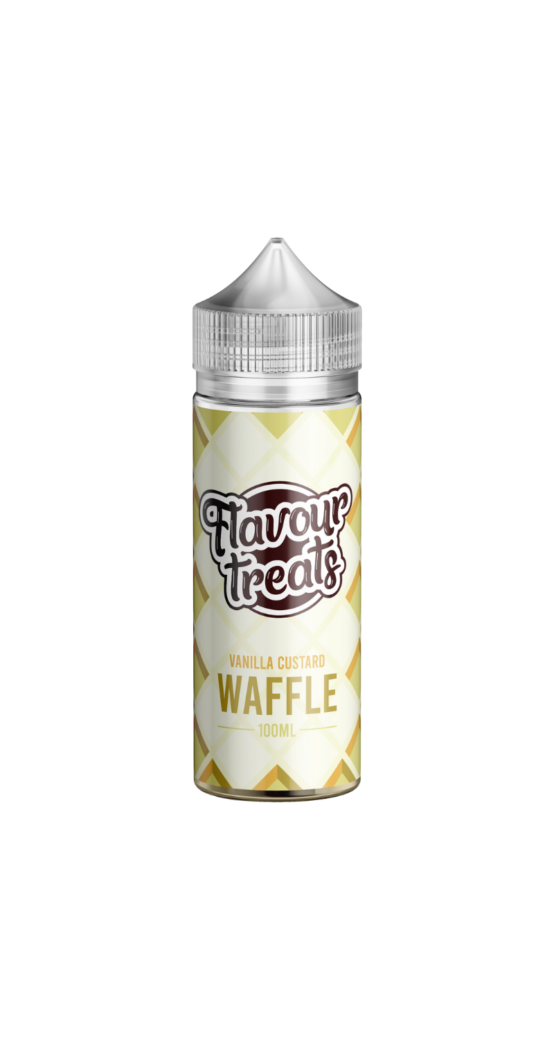 Ohm Boy Flavour Treats Vanilla Custard Waffle 100 ml