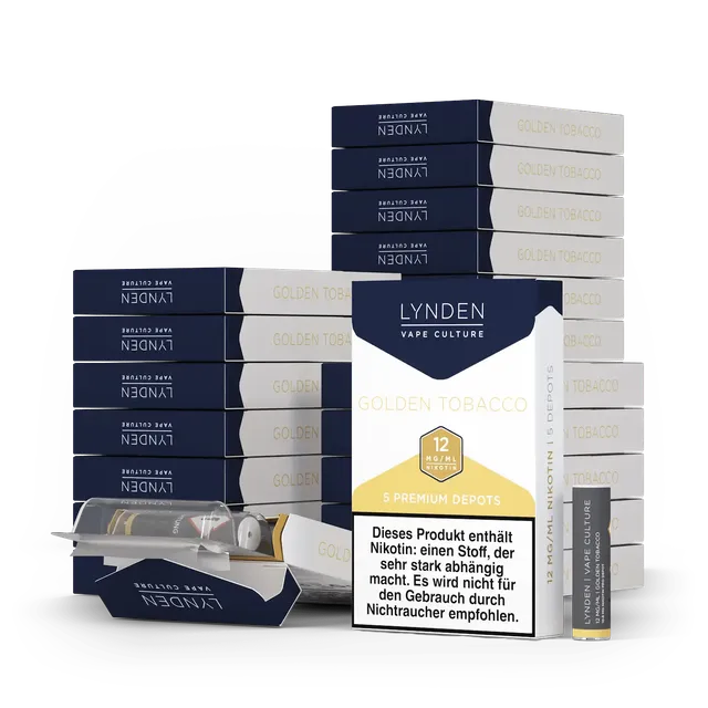 LYNDEN Premium Depots 25er Vorratspack 125 Depots MTL 0,9ml