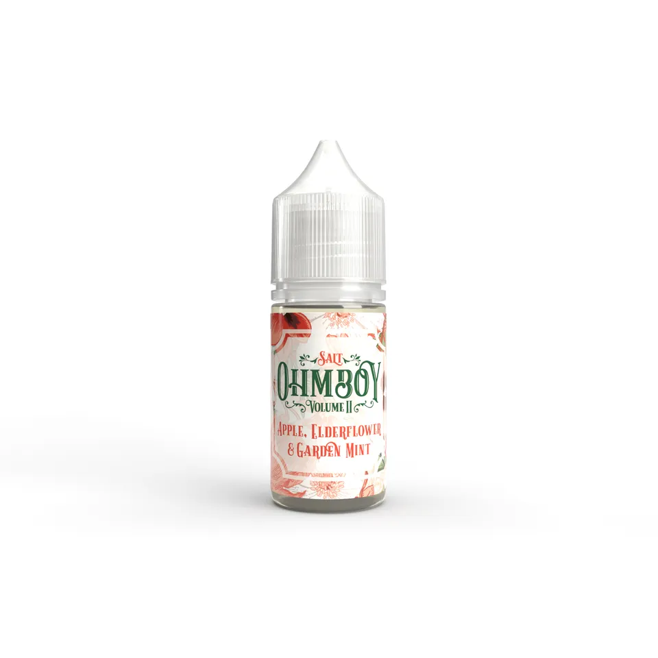 Ohm Boy Volume II Apple Elderflower Mint Nic Salt 10ml 10mg