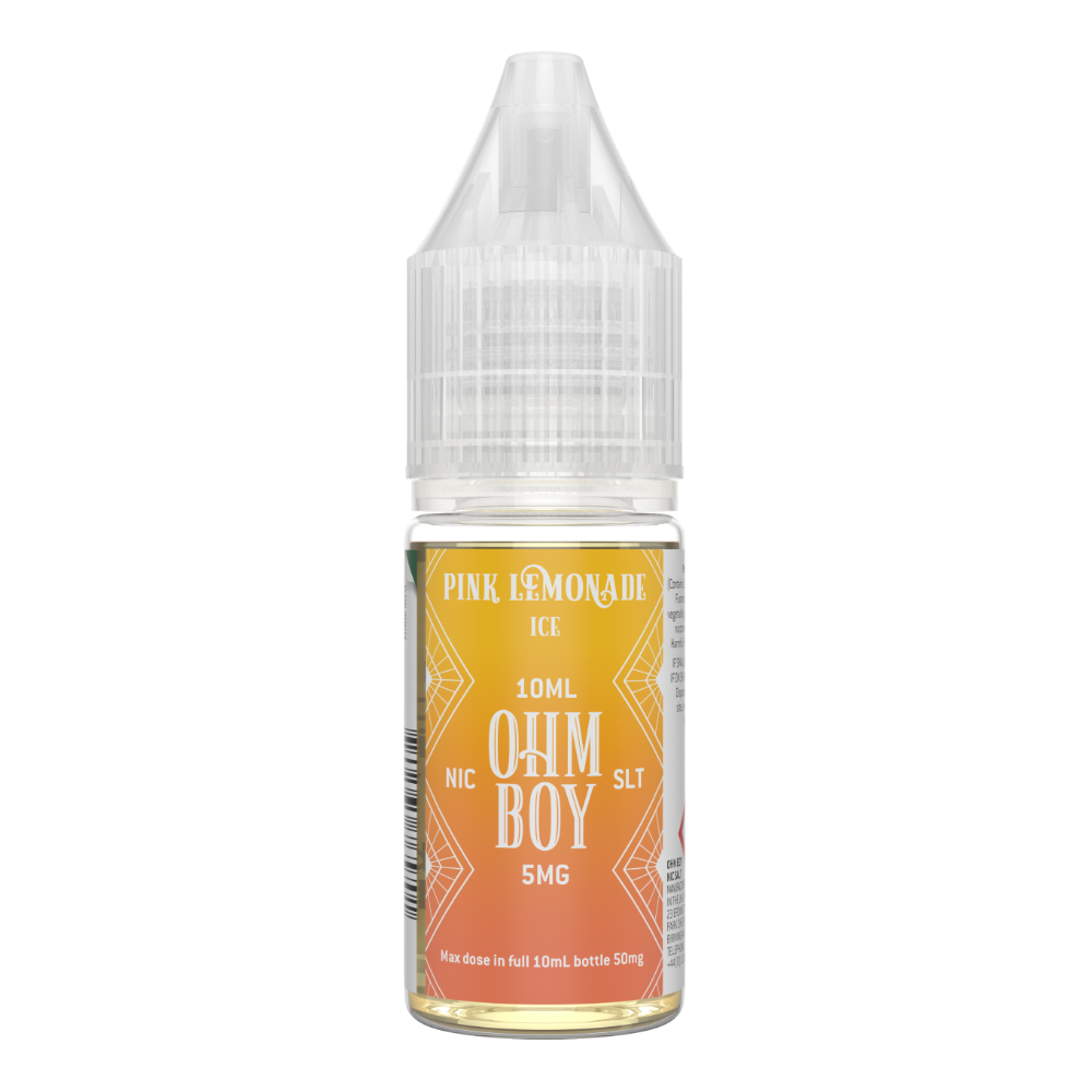 Ohm Boy SLT Pink Lemonade Ice Nikotinsalz Liquid 10ml 10mg