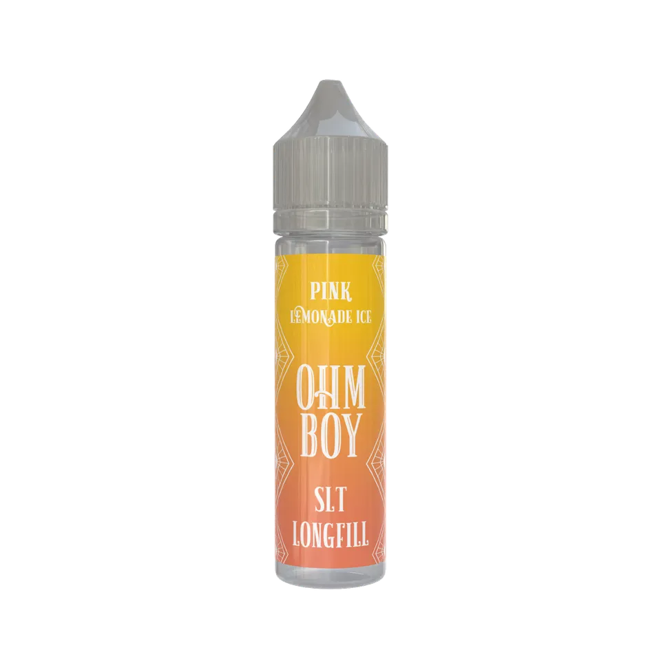 Ohm Boy SLT Pink Lemonade Ice Longfill Liquid 60ml