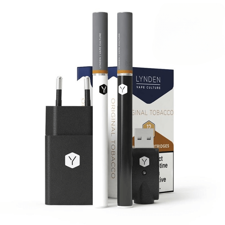 LYNDEN Premium Set Cigalike Original Tabak 12mg 2x280mAh