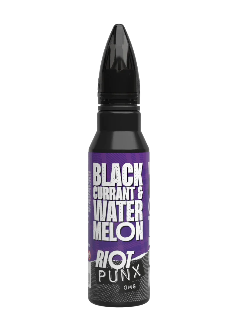 Riot Squad Punx Blackcurrant Watermelon Shortfill 50ml 0mg
