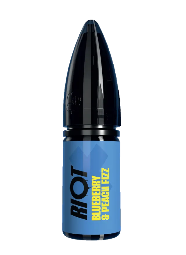 Riot Squad Riot X Blueberry Peach Fizz E-Liquid 10ml Pfirsich
