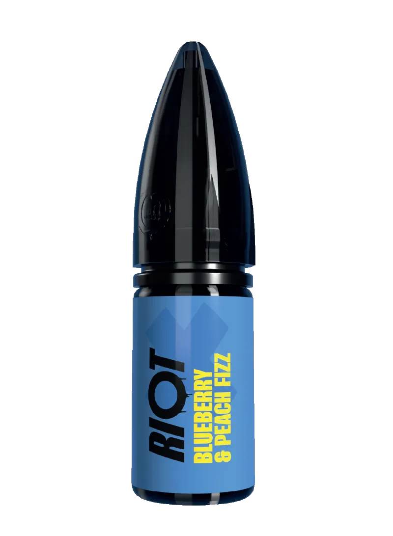 Riot Squad Riot X Blueberry Peach Fizz E-Liquid 10ml Pfirsich