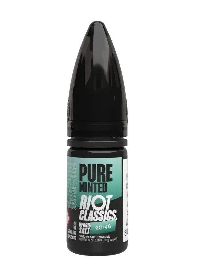 Riot Squad Classics Pure Minted Nikotinsalz Liquid 10mg 10ml Minze