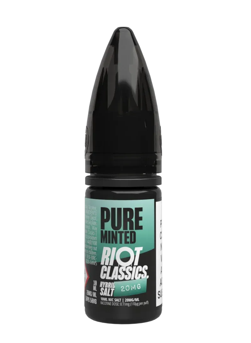 Riot Squad Classics Pure Minted Nikotinsalz Liquid 10mg 10ml Minze