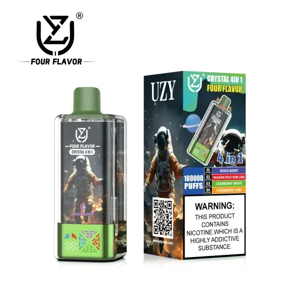 UZY Crystal 4 in 1 100000 Einweg E-Zigarette 56ml