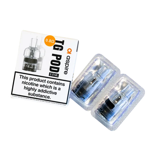 Aspire Cyber G GT TG Ersatzpods 0.8 Ohm 2 Stück MTL