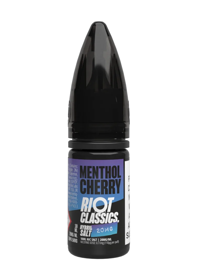 Riot Squad Classics Menthol Cherry Salz-Liquid 10ml Kirsche