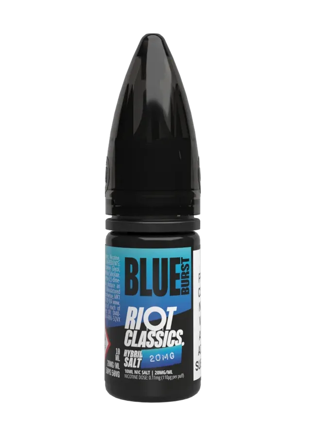 Riot Squad Classics Salt Blue Burst Nikotinsalz Liquid 10ml 20mg Eis