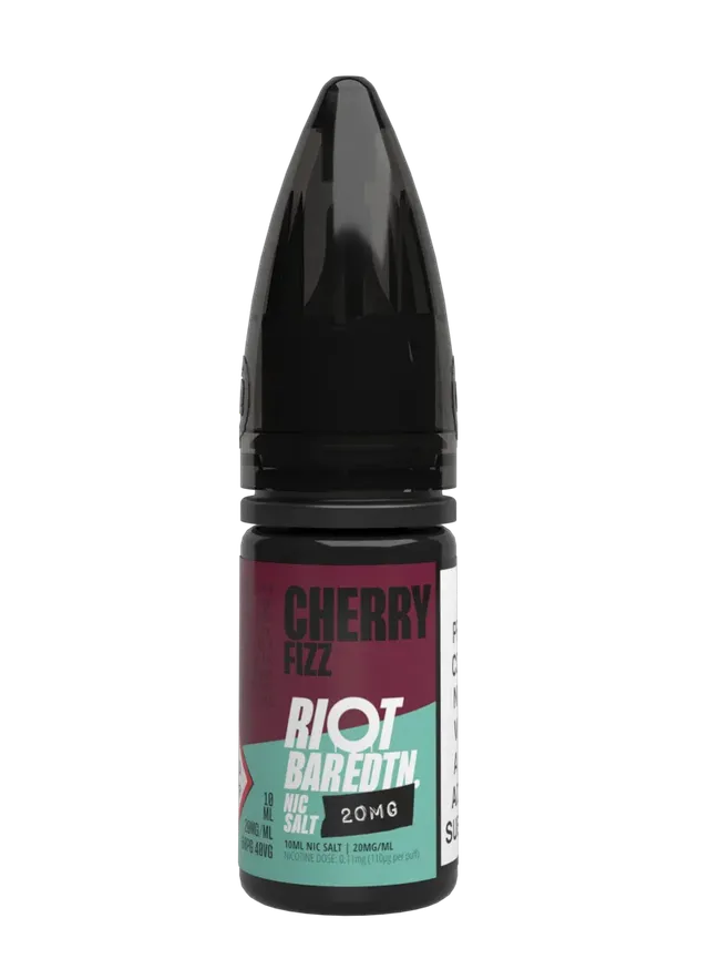 Riot Bar Edtn Cherry Fizz Liquid 10ml 10mg Kirsche