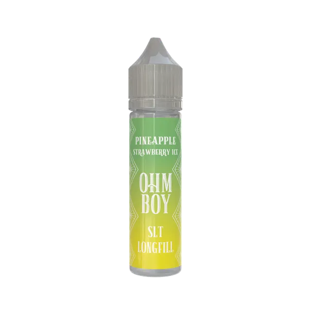 Ohm Boy SLT Pineapple Strawberry Ice Longfill 60ml 3mg