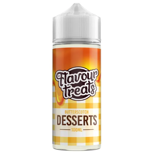 Ohm Boy Flavour Treats Butterscotch E-Liquid 100ml 0mg cremig