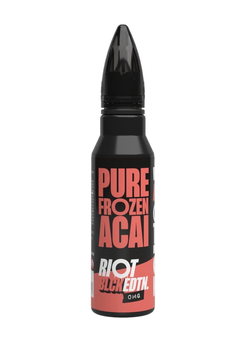 Riot Squad BLCK EDTN Pure Frozen Acai Shortfill 2x50ml