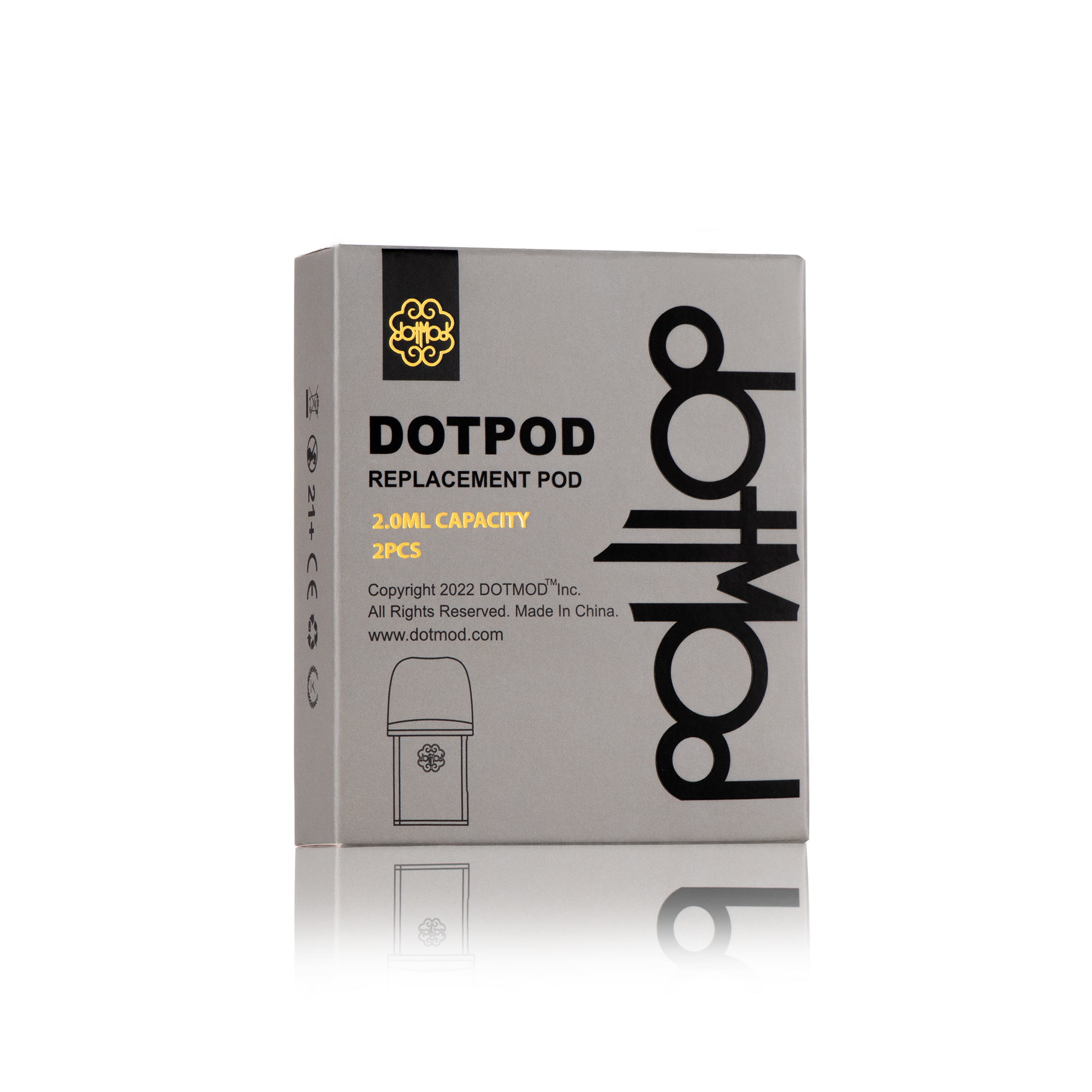DotMod dotPod Ersatz Pods 0,6 Ohm 2ml 2 Stück