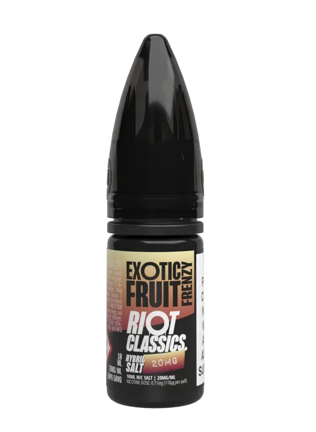 Riot Squad Classics Salt Exotic Fruit Frenzy Nikotinsalz 10ml 10mg