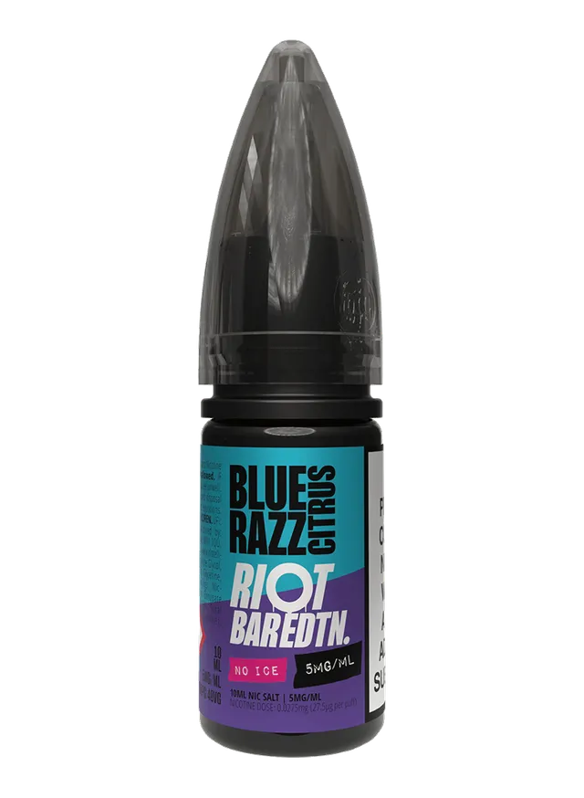 Riot Squad BAR EDTN Blue Razz Citrus No Ice Nikotinsalz Liquid 10ml