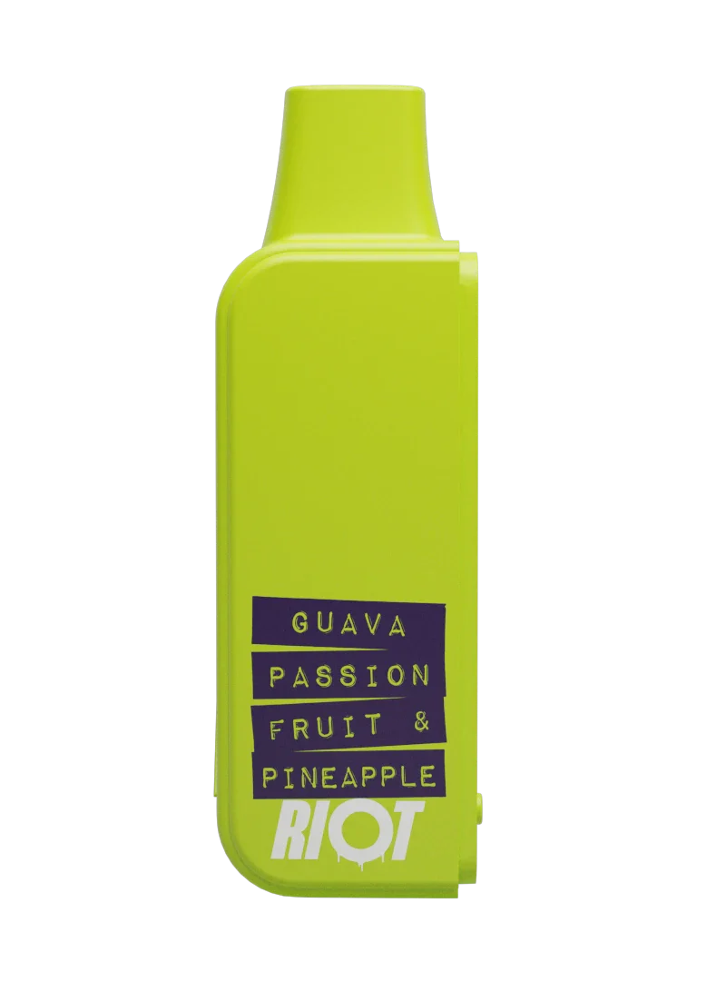 Riot Squad Connex Guava Passionfruit Pineapple Pod 600 Puffs 20mg