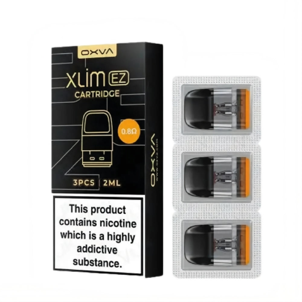 OXVA Xlim EZ 0,8 Ohm Pod 3er Pack 2ml MTL