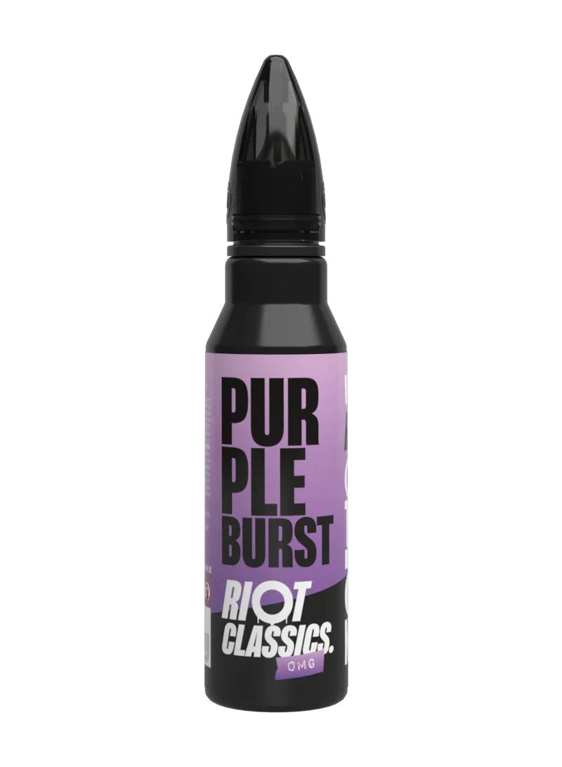 Riot Squad Classics Purple Burst E-Liquid 50ml Blackcurrant